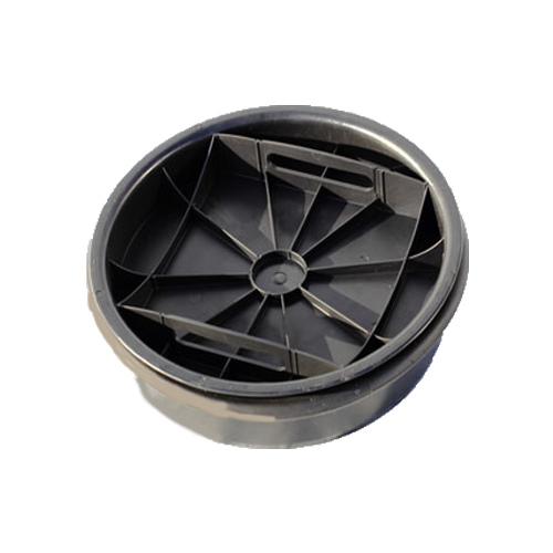 Дно полипропиленовое для шахтной трубы Wavin (с уплотнительным кольцом) O425 мм