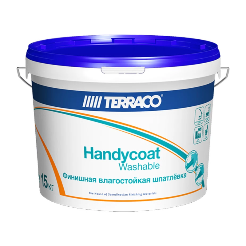 Шпаклевка финишная Terraco Handycoat Washable 15 кг