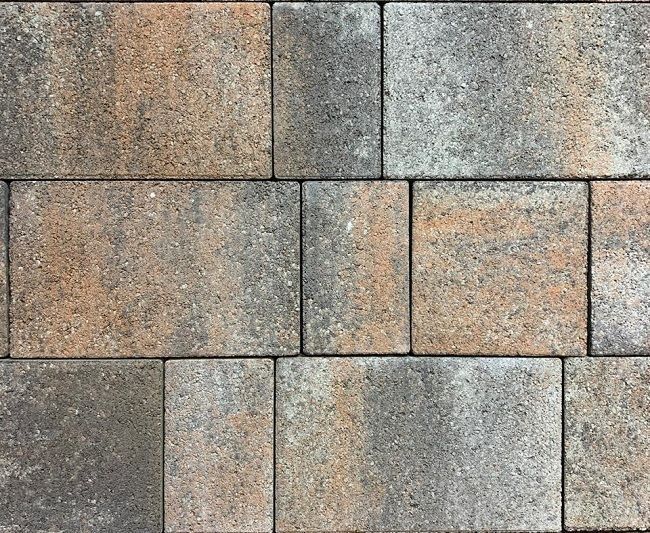 Тротуарная плитка ВЫБОР Старый Город Листопад Гранит Клён Верхний прокрас 60 мм