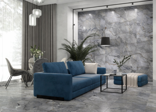 Керамогранит Primavera Tanami Blue Grit Granula 60X120 См