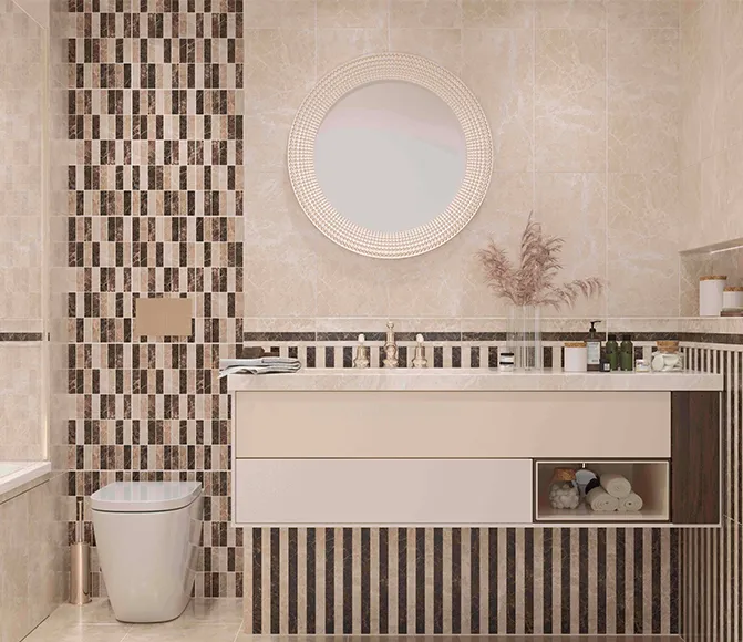 Вставка Creto Tessitura 25х50