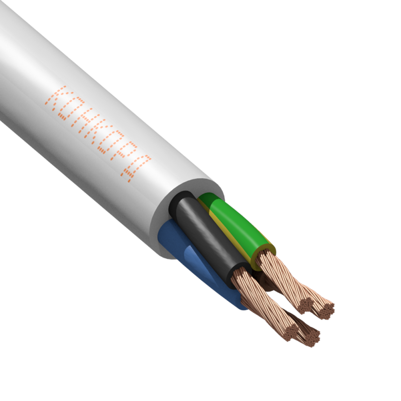 Кабель ПВС конкорд 4x2,5 мм