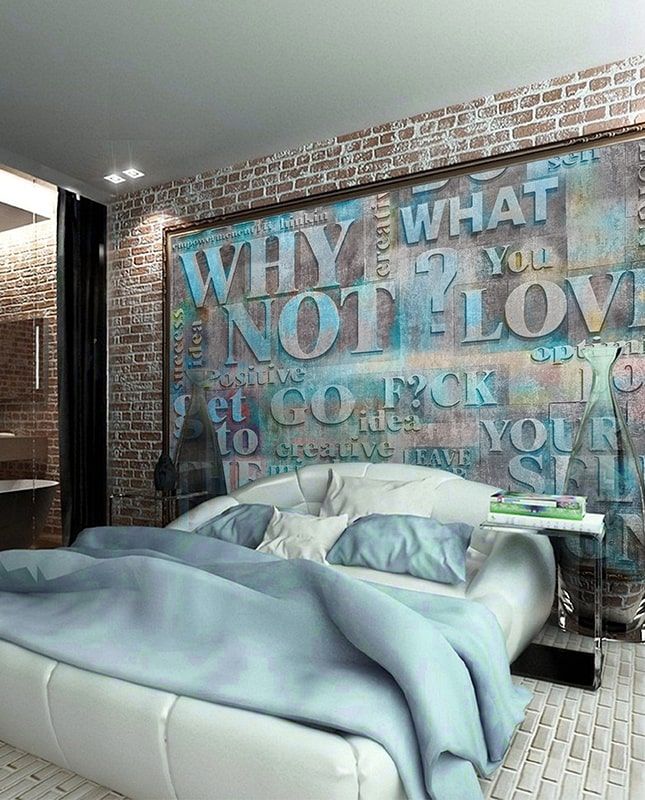 Фреска Графика Больше чем слова. ag0114