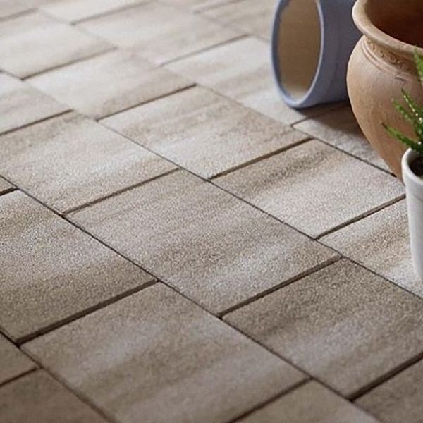 Тротуарная плитка STEINGOT Новый город Травертин  Верхний прокрас 60 мм