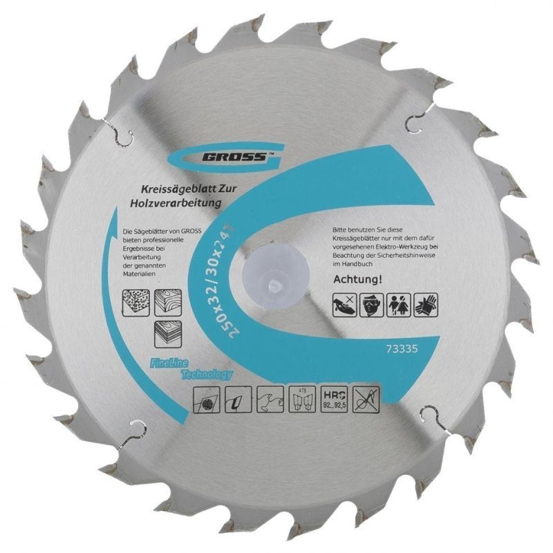 Пильный диск по дереву 250 x 32/30 x 24Т // Gross