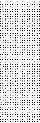 Вставка Meissen Trendy точки черный 25х75