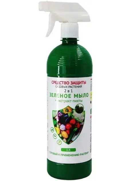 Зеленое мыло 1л с рыспылителем