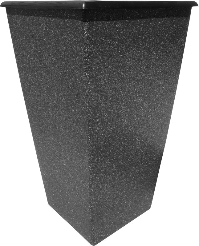 Горшок для цветов Carre 34х34 45л/21л 1400-50 Серебряный дождь