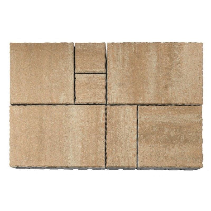 Тротуарная плитка BRAER Патио Плато Верхний прокрас 60 мм