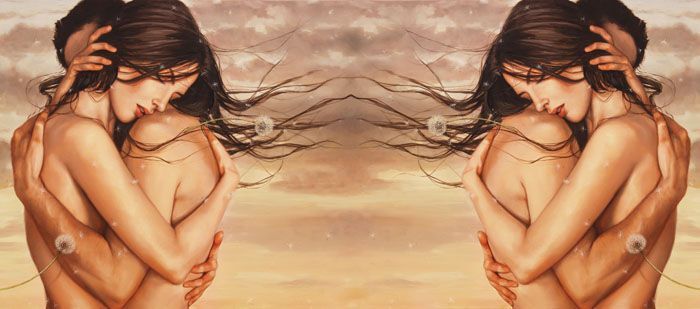 Фреска Сюжеты Эротика, ню арт. v_058