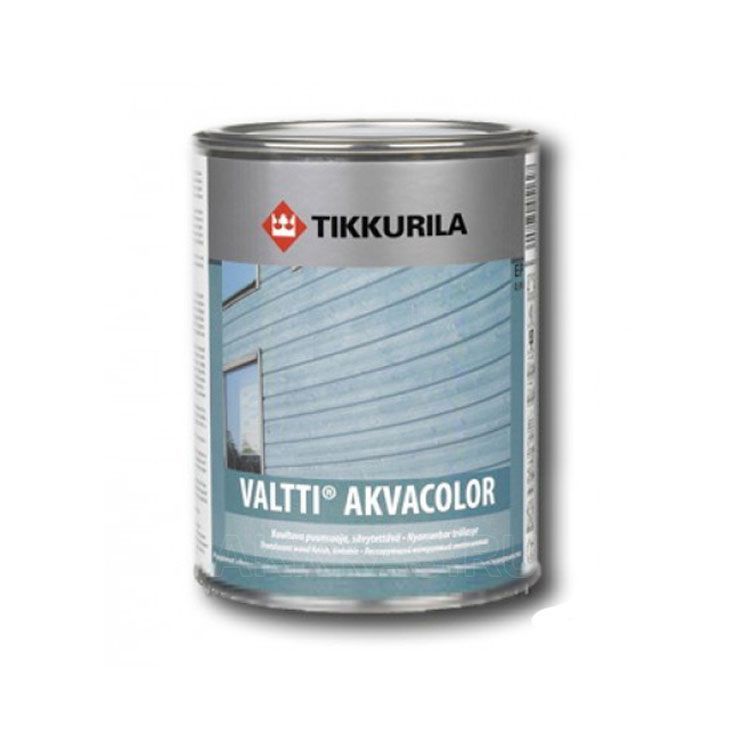 Лессирующий антисептик Tikkurila Valtti Akvacolor, 0,9 л