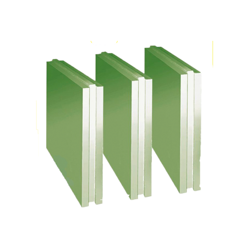 Плита пазогребневая влагостойкая Волма 667х500х80 мм, полнотелая