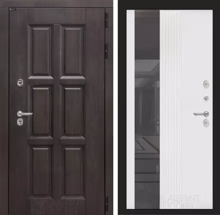 Входная дверь Лондон с Зеркалом 32 тонированным