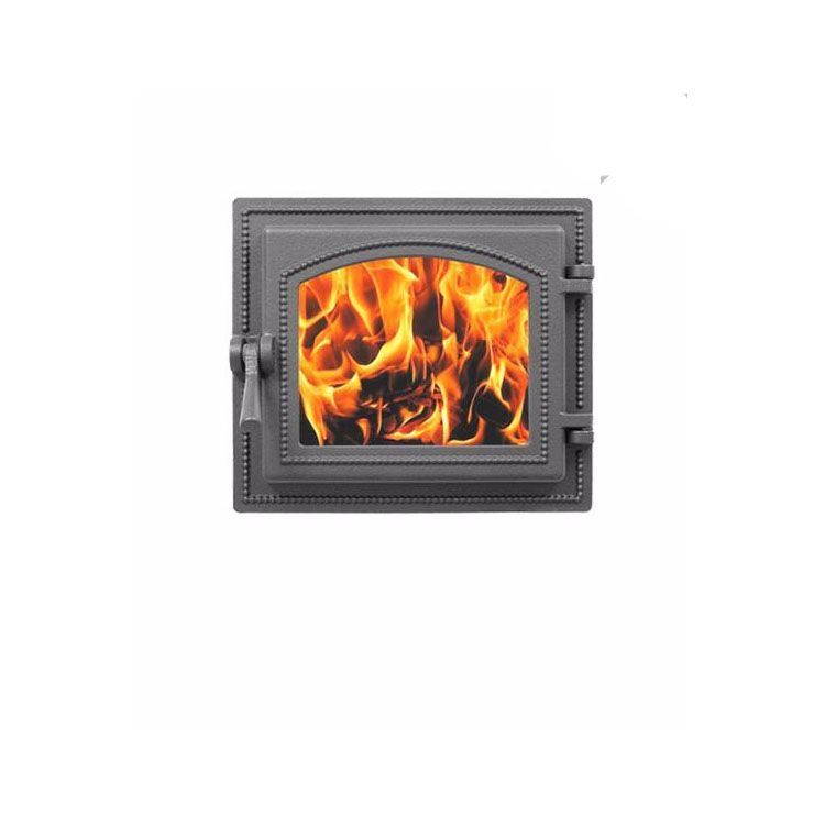 Дверь везувий 260 стекло (антрацит)