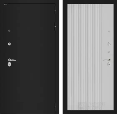 Входная дверь Классик шагрень черная 29