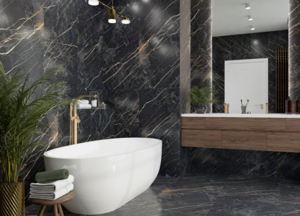 Керамогранит Primavera Namibia Black Grit Granula 60X120 См