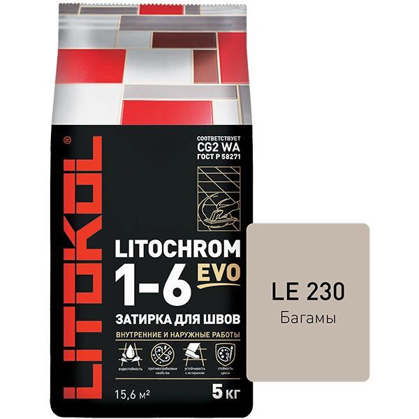 LITOCHROM 1-6 EVO LE 230 багамы 5кг