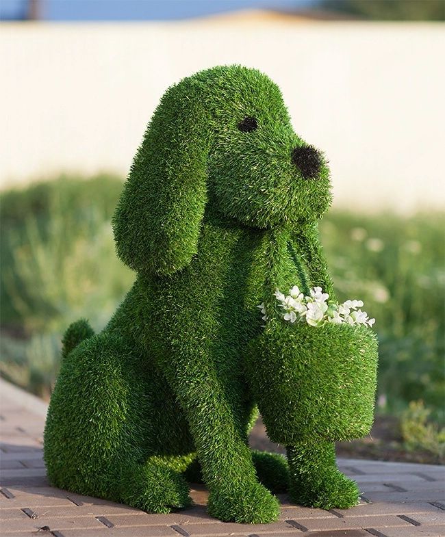 Собачка с корзинкой (новая) 65*35*70