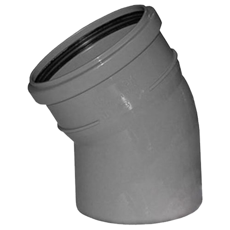 Отвод канализационный Ø 110 мм х 45°