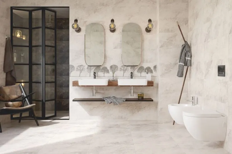 Вставка Meissen Willow Sky 29x29