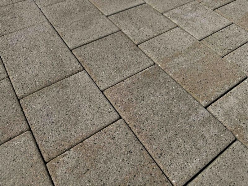 Тротуарная плитка Новый город ОливковыйFERRO 60 мм