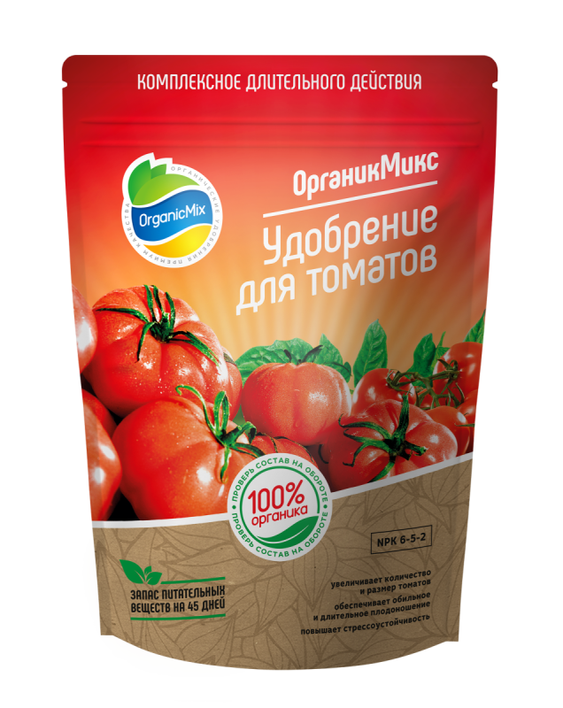 ОрганикМикс для томатов 850г
