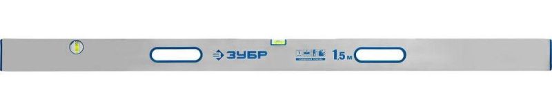 Правило-уровень с ручками ППУ-Р, 1.5 м, ЗУБР