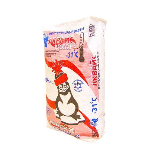 Антигололедный реагент Аквайс -31, 25 кг