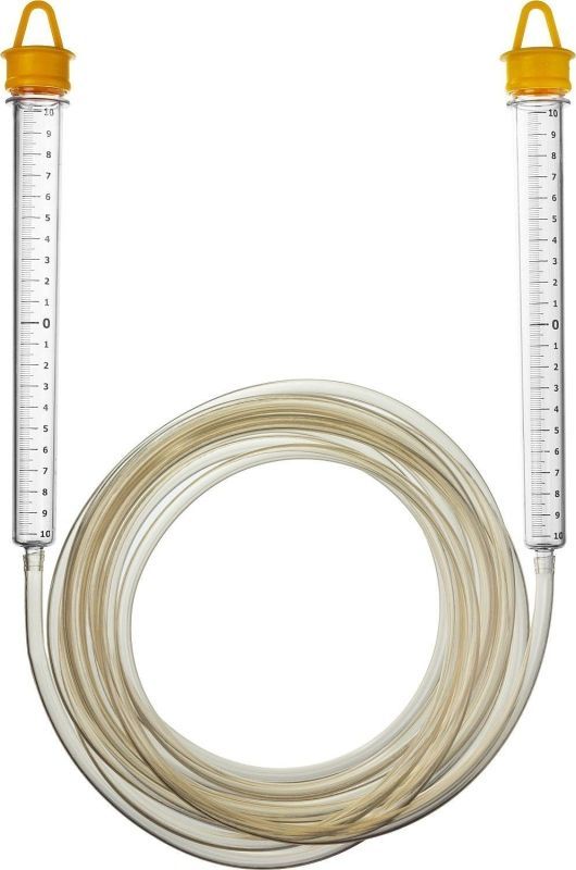 Гидроуровень с усиленной измерительной колбой большого размера, d 6мм, 5м, STAYER "MASTER"