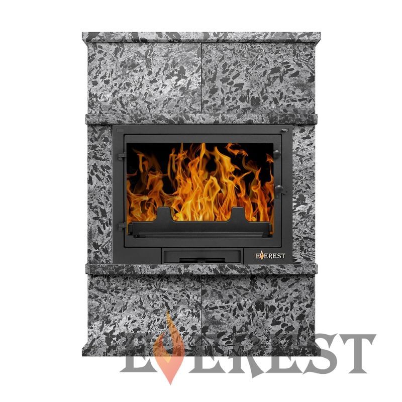 Камин EVEREST D10 «VYBORG» Н-1180 Пироксенит Элит