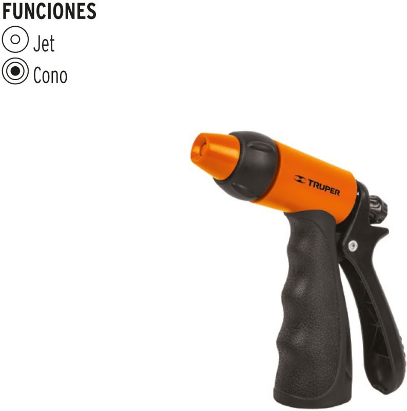 Пистолет-распылитель садовый PR-401+коннектор Truper 18480/1