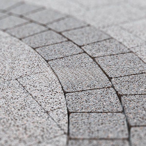 Тротуарная плитка STEINGOT Классика Арко Fumo Bello Верхний прокрас 60 мм