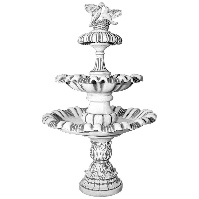 Фонтан классический "Голуби" 3 чаши артикул 983