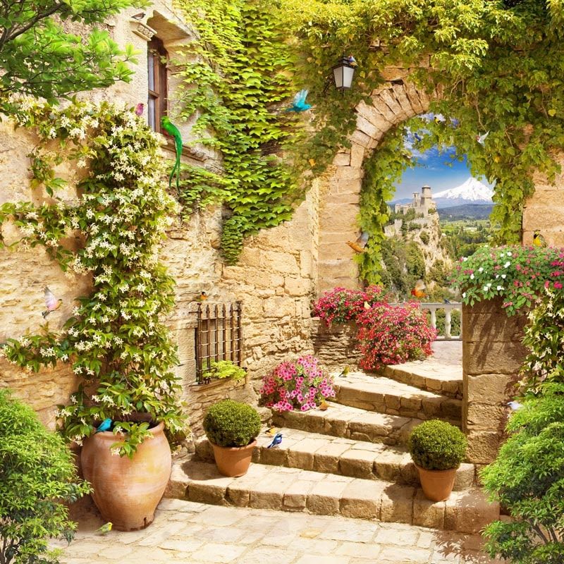 Фреска Современный Графический Дизайн 44110