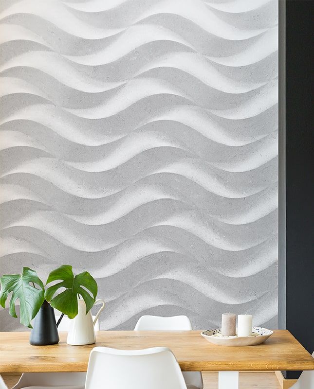 Фреска Графика Волны. ag0149