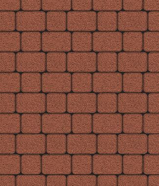 Тротуарная плитка ВЫБОР Классико Гранит Красный Верхний прокрас 60 мм