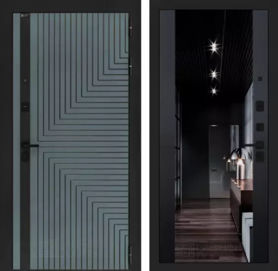 Входная дверь Кредор с Зеркалом тонированным Максимум