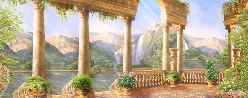 Фреска Современный Графический Дизайн 44426