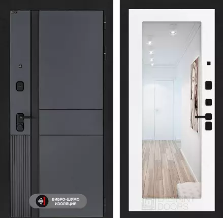 Входная дверь EVOLAB с Зеркалом 18