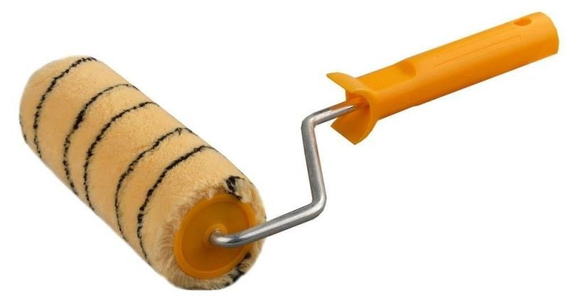 Валик DUALON ПОЛИАКРИЛ малярный в сборе, ворс 12мм, бюгель 8мм, 48x180мм, STAYER Profi