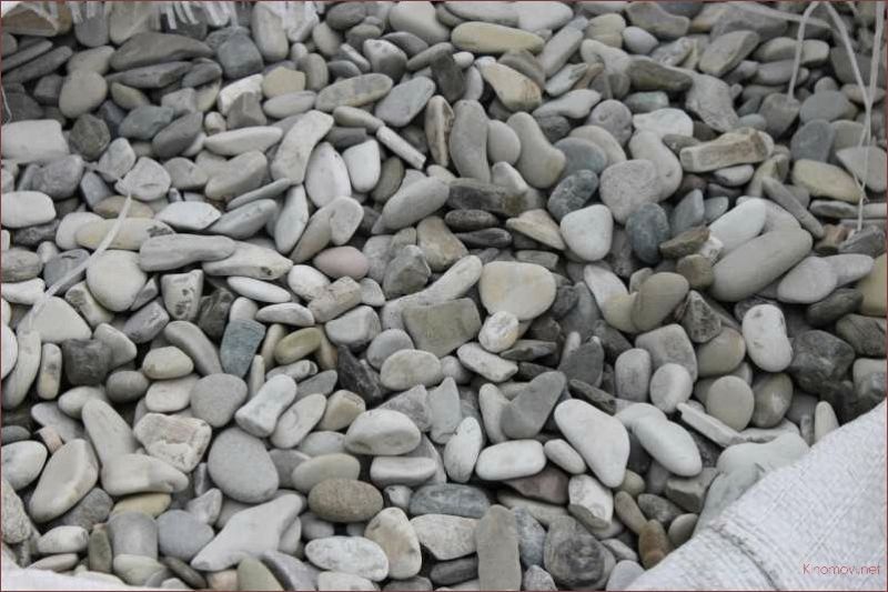 Галька Черноморская 40-70 мм