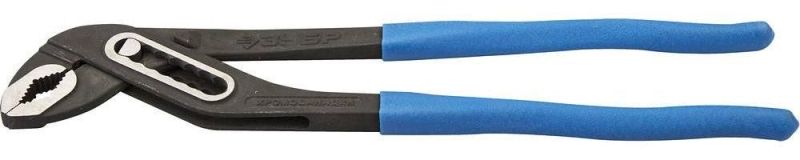 Клещи переставные, Cr-V сталь, коробчатый шарнир, оксидированное покрытие с полировкой, 300мм, ЗУБР