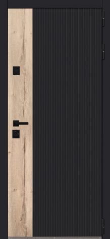 Стальная дверь «Конструктор» с зеркалом АСД