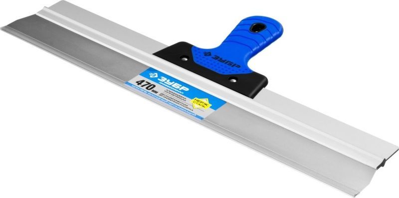 Шпатель ЗУБР "ПРОФЕССИОНАЛ" ФАСАДНЫЙ нержавеющий, 2к ручка. 470мм