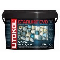 LITOKOL STARLIKE EVO двухкомпонентная затирка на эпоксидной основе S.240 MOKA  (2.5кг)