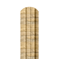 Металлический штакетник Песчанник 0.50 см. М-профиль