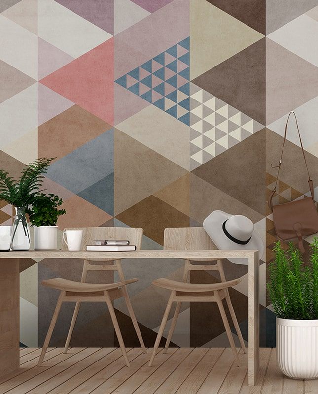 Фреска Графика Геометрия. Абстракция. Современный дизайн. ag0215