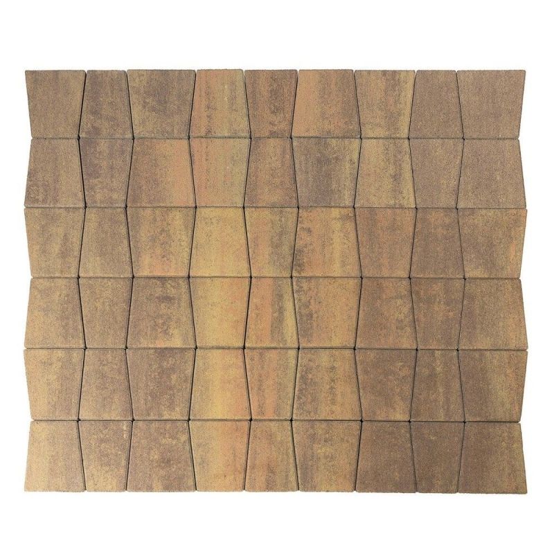 Тротуарная плитка BRAER Старый город Веймар Прайд Верхний прокрас 60 мм