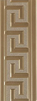 Бордюр Marazzi Listello Evolutionmarble Riv.Oro 12х32,5