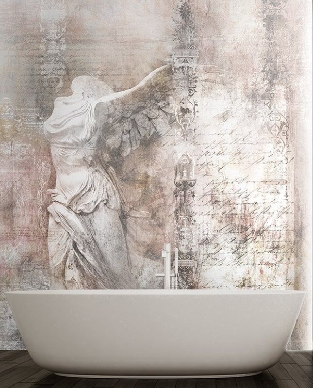 Фреска Графика Античная статуя. ag0407